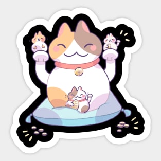 Lucky cats Sticker